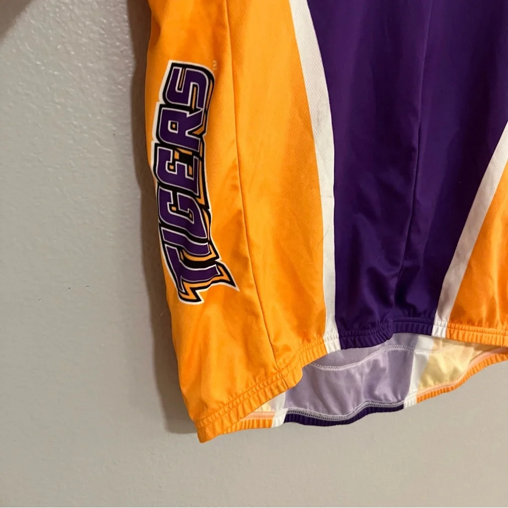 LSU Purple and Gold Cycling Jersey 2XL - Picture 3 of 5